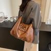 Large Capacity Commuter Bag Multi-Function Backpack Women's Bow Tote Bag Soft Leather Shoulder Bag