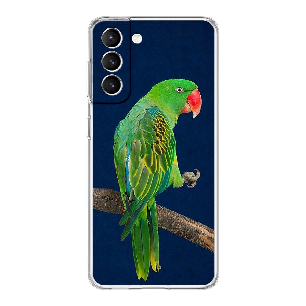 

Phone Case For Samsung Galaxy S25 S24 S23 FE S22 Ultra S20 S21 5G S10 S9 Plus S10E S8 Soft Clear Cover parrot bird Samsung S21Ultra