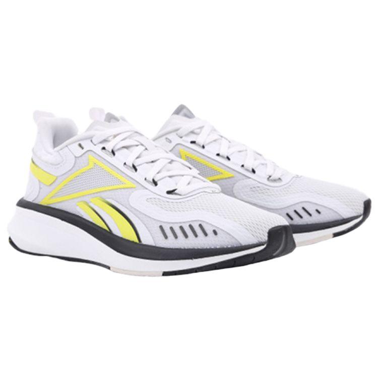 Reebok Fusium Run 20 Low Top Running Shoes Unisex Sneaker White Yellow EH0006