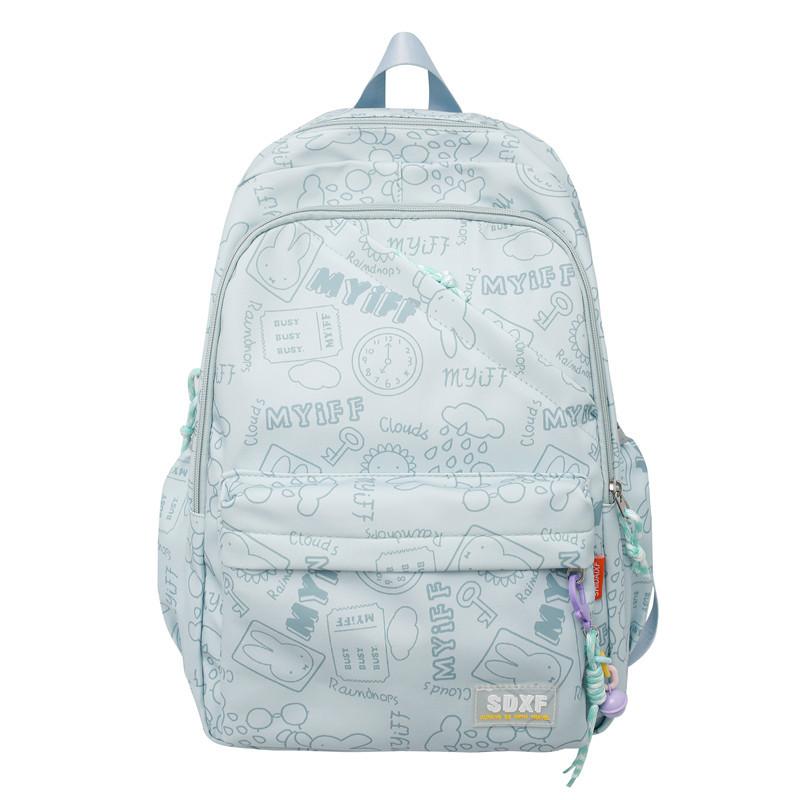 Schoolbag Student Cute Graffiti Large Capacity Backpack AVE