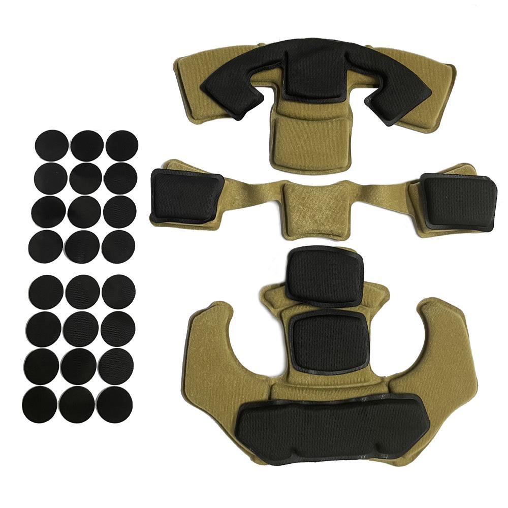 Tactical Airsoft Paintball Helmet Suspension System Protective Pads Gen1 Memory Foam Pad for Wendy Fast MICH ACH Helmet