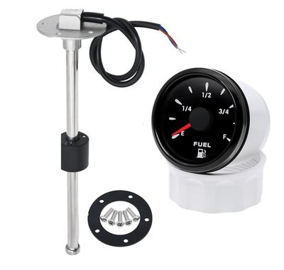 Akvariumo lygio matuoklis 0-190 Ohm 52mm Kuro lygio matuoklis + Kuro plūdės lygio daviklis