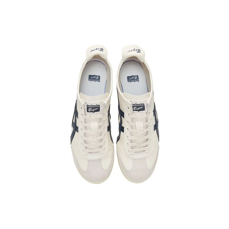 ONITSUKA TIGER Mexico 66 Retro Lightweight Durable Low-Top Running Shoes Unisex Sneaker White Blue Yellow 1183B771-107