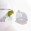 for Parakeets Parrot Feeding Trough Bird Cage Feeder Bird Accessories Bird Food Container