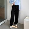 Womens Casual High Waisted Palazzo Pant Flowy Wide Leg Trousers Summer Work Pants with Pockets