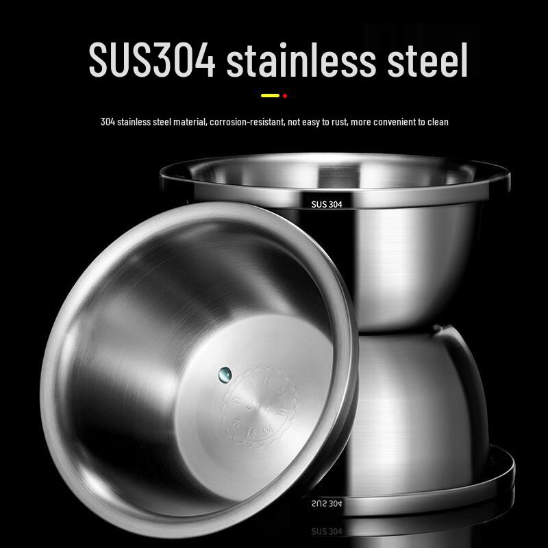 Lijia 304 Edelstahl Mehrzweck-Küchenschüssel