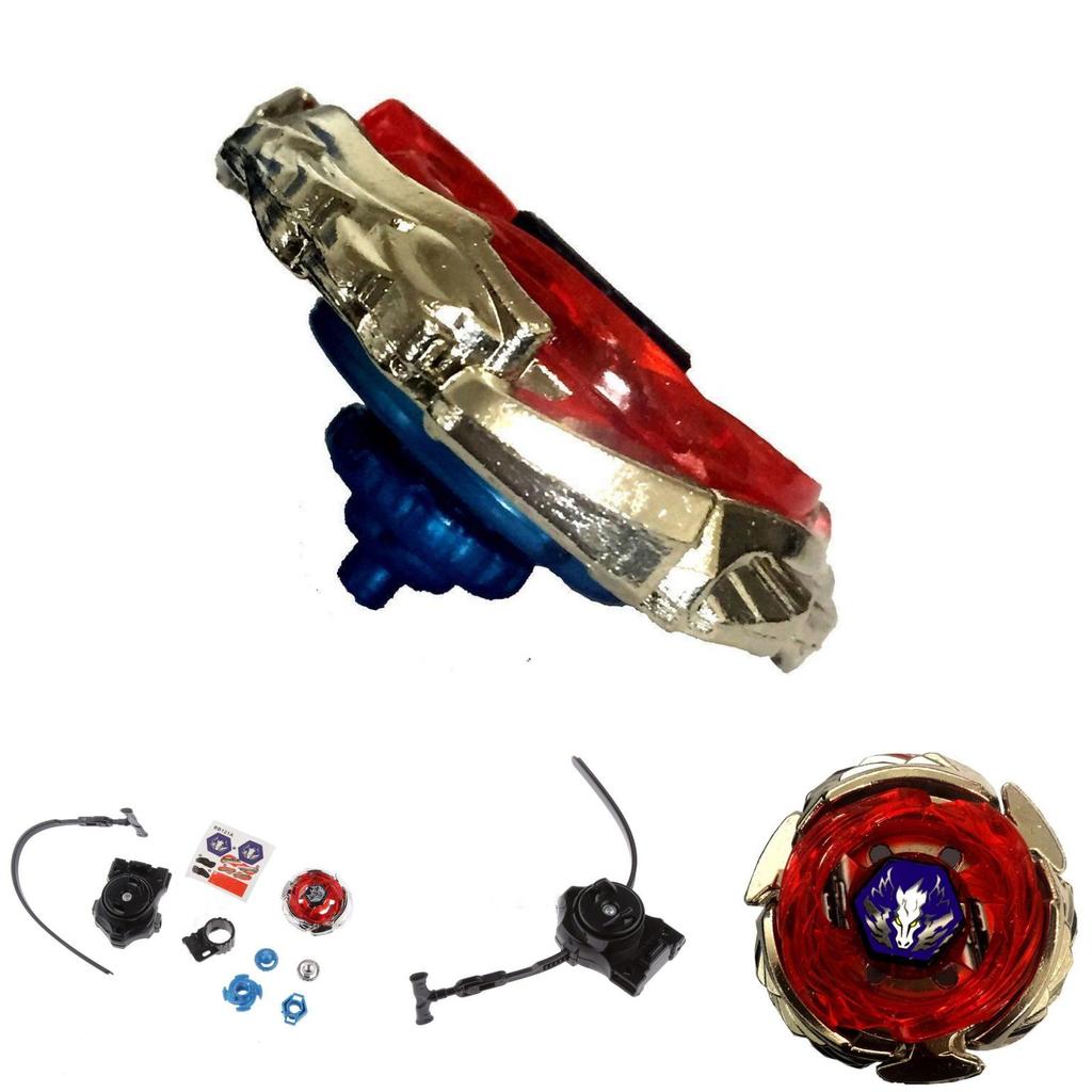 New Pcs 6 2017 Beyblade 4d5d Fusion Top Metal Master Rapidity Launcher Fight