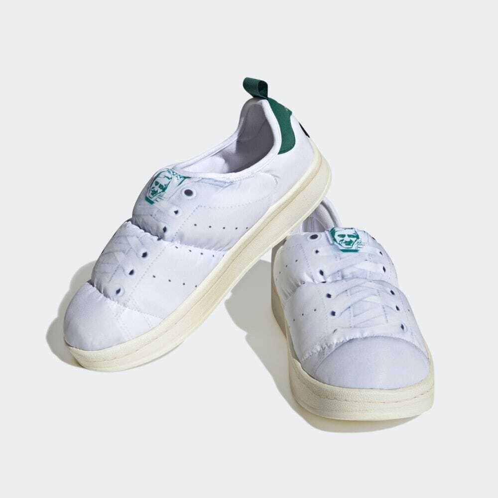 HP6699 Adidas Originals Puffylette Footwear White College Green (Men's)