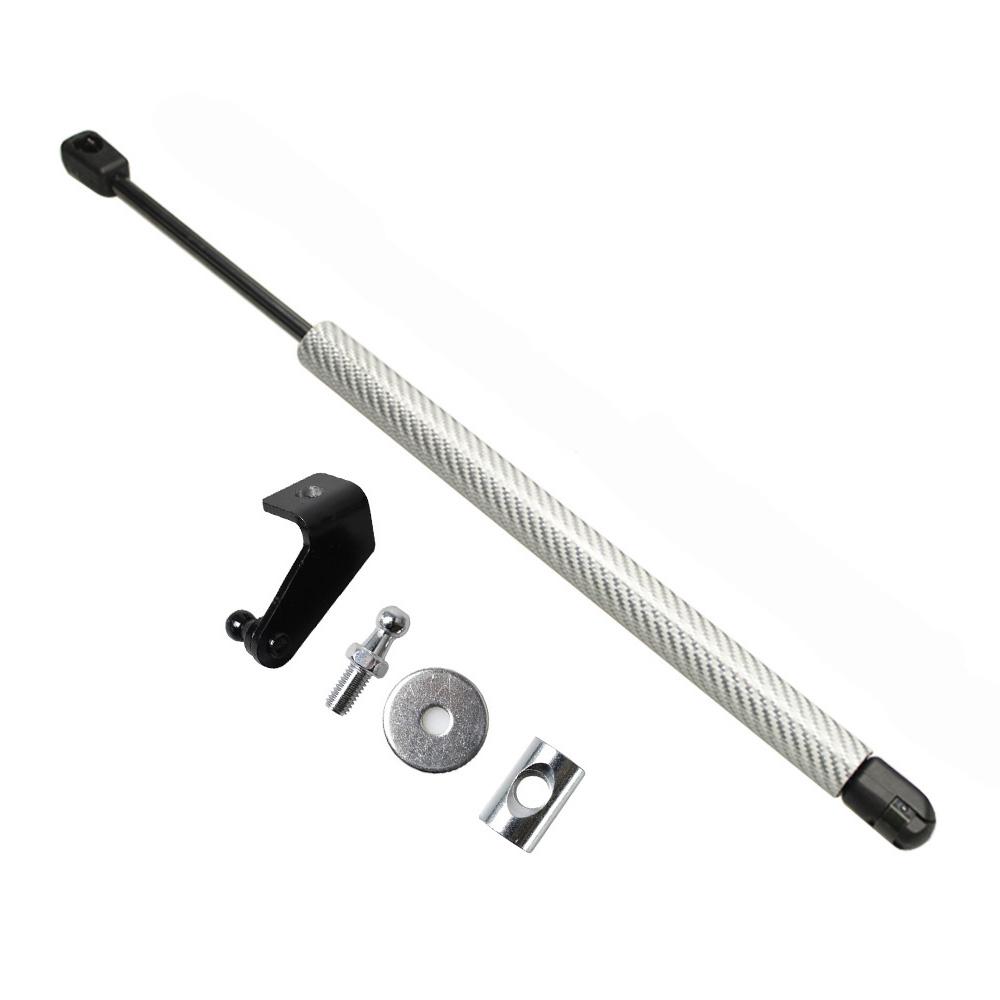 1PC Damper for Ford Fiesta Mk6 2008-2018 Front Hood Bonnet Modify Gas Strut Spring Rod Lift Support Carbon Fiber Shock Absorber