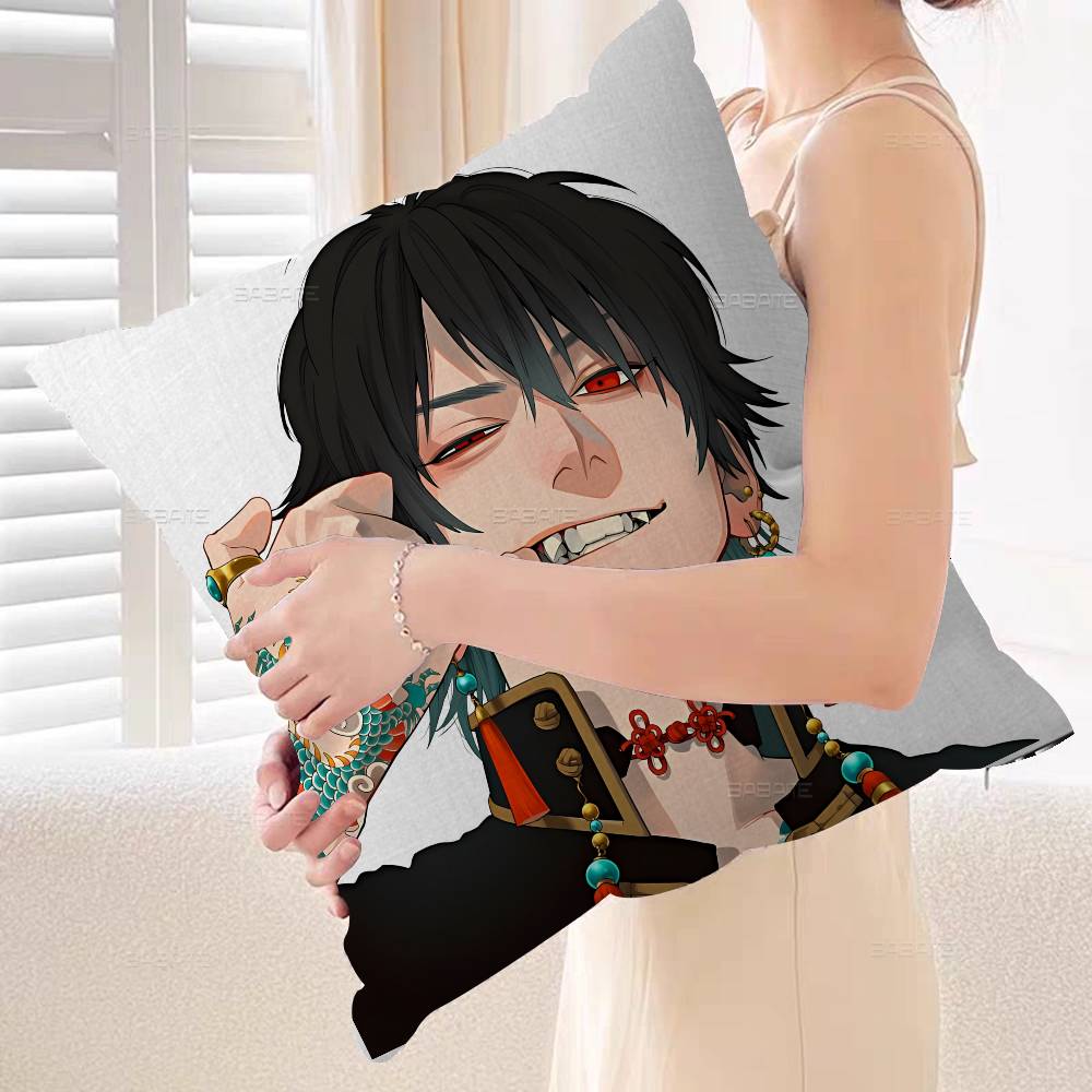 Manga Gokurakugai Pillow Gifts Home Office Furnishings Bedroom Sofa Car Cushion Cover Case Xcm