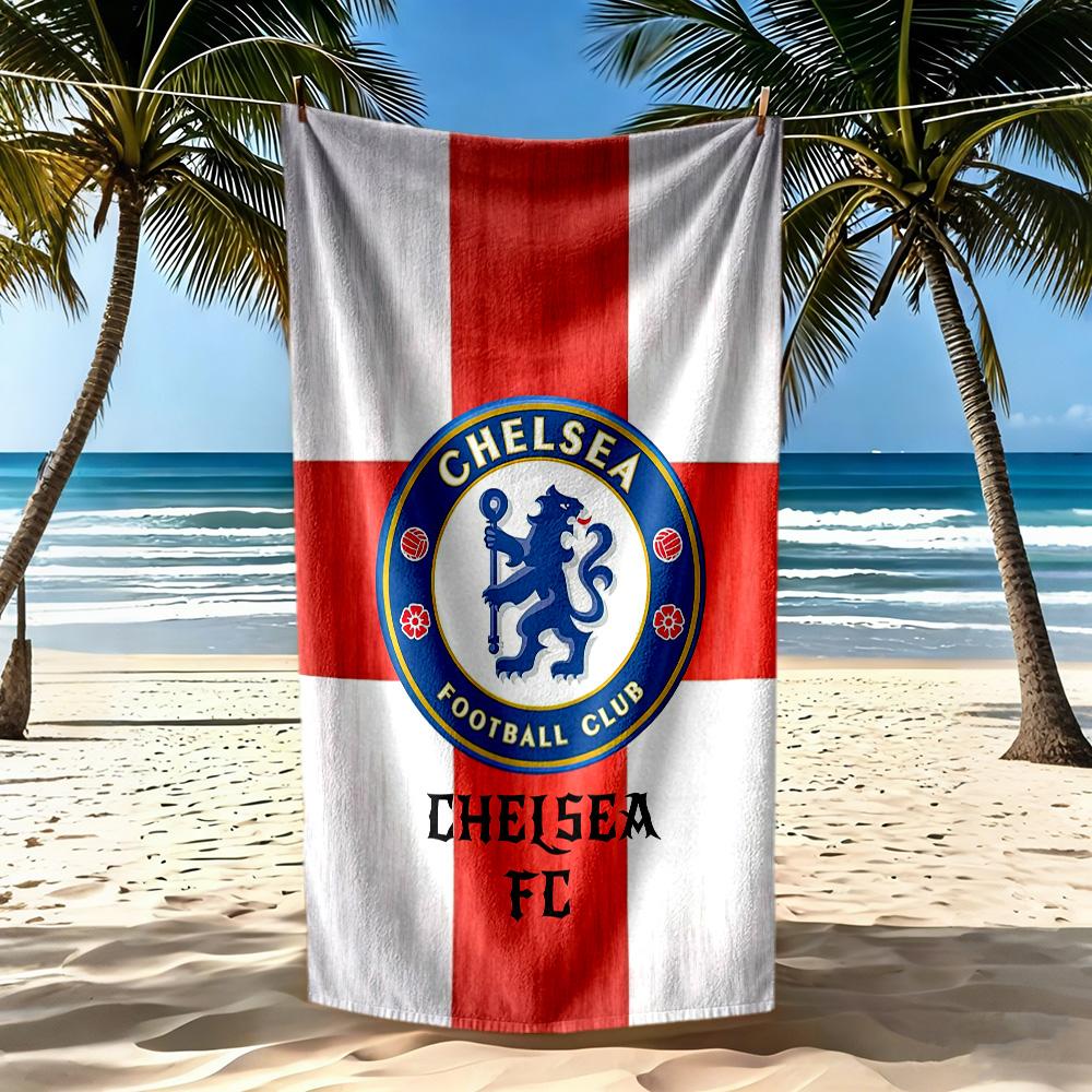 Chelsea Beach Towel Super Soft Absorbent Comfortable Lightweight Perfect For Traveling Yoga Camping And Swimming