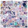 10 30 50 100Pcs Cartoon Art Magic Witch Moon Crystal Cute Stickers Aesthetic Decals Laptop Scrapbook Phone Graffiti Sticker Toy