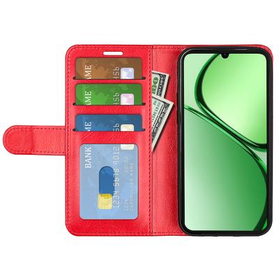 For Realme Note 60x 4G/C63 4G/C61 4G Wallet Case Crazy Horse Texture Leather Stand Phone Cover