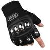 Men's Motorcycle Half-Finger Anti-Fall Gloves - Wear-Resistant Microfiber for Boxing, Fitness, and Off-Road Riding