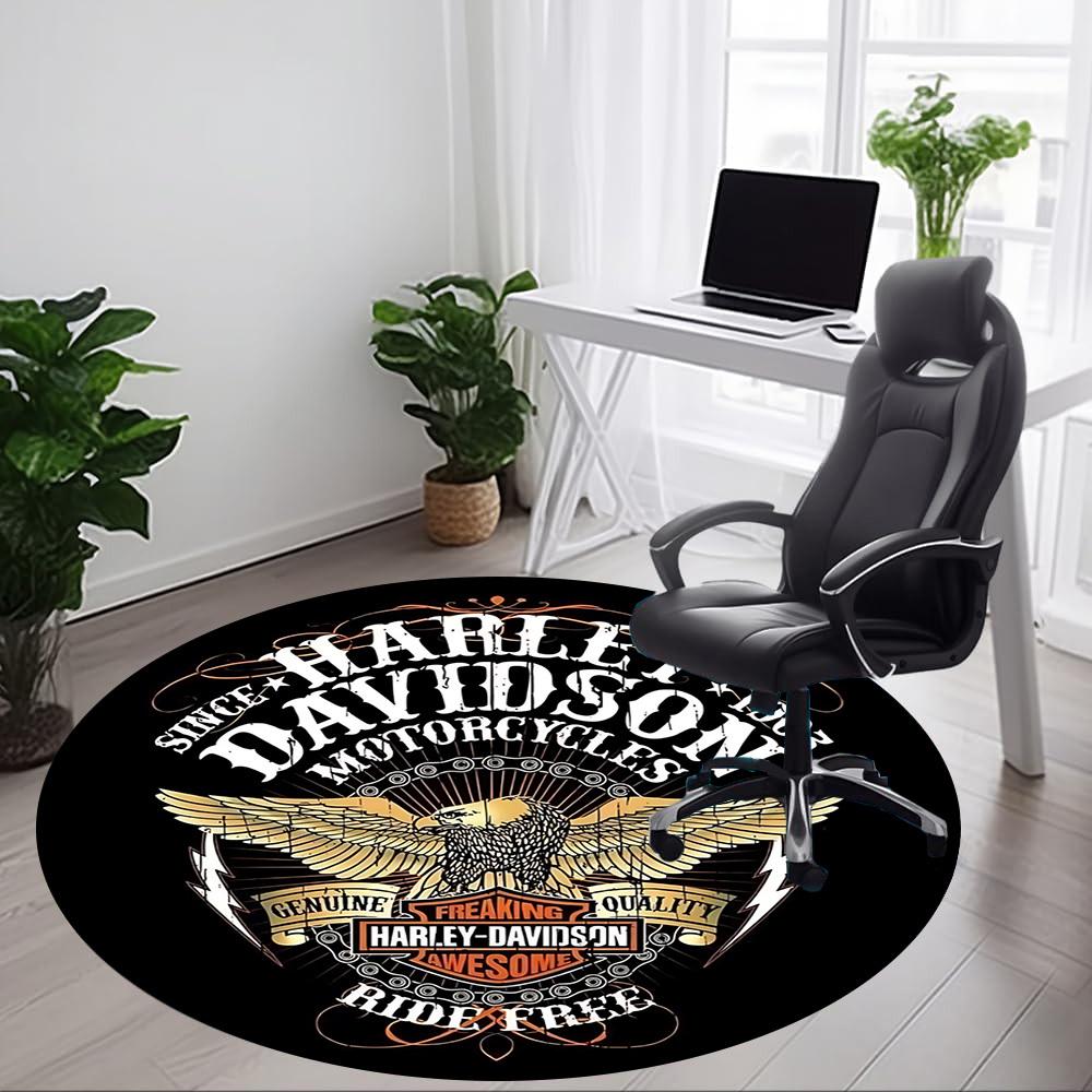 1pz Tappeto per Sedia Harley Davidson per Ufficio, Antiscivolo, Morbido e Resistente Tappeto da Ufficio, Perfetto per Ufficio yy250925282