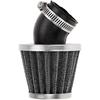 HIAORS 38Mm Bent Rubber Tube Air Filter Cleaner For 110Cc 125Cc CRF SSR Sunl Taotao Pit Dirt Bike ATV Quad