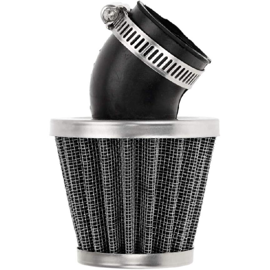 HIAORS 38Mm Bent Rubber Tube Air Filter Cleaner For 110Cc 125Cc CRF SSR Sunl Taotao Pit Dirt Bike ATV Quad