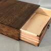Con Cierre de Tapa, Caja Organizadora de Almacenamiento Vintage para Regalos, Recuerdos, Accesorios para Regalos DIY