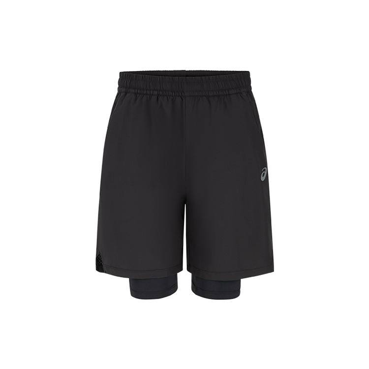 Asics Sports Lifestyle Series Quick-Dry Two-In-One Shorts Men Shorts Black 2031F121-001