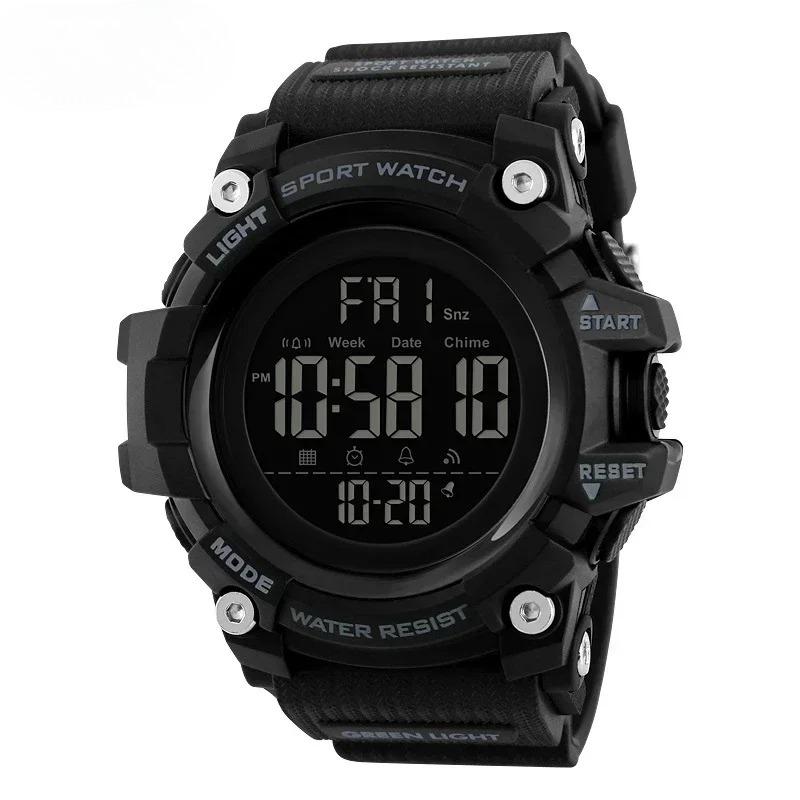 1384 Military Digital Mens Wristwatches Waterproof Sport Electronic Watch for Men Shockproof Clock 1358 Reloj Masculino