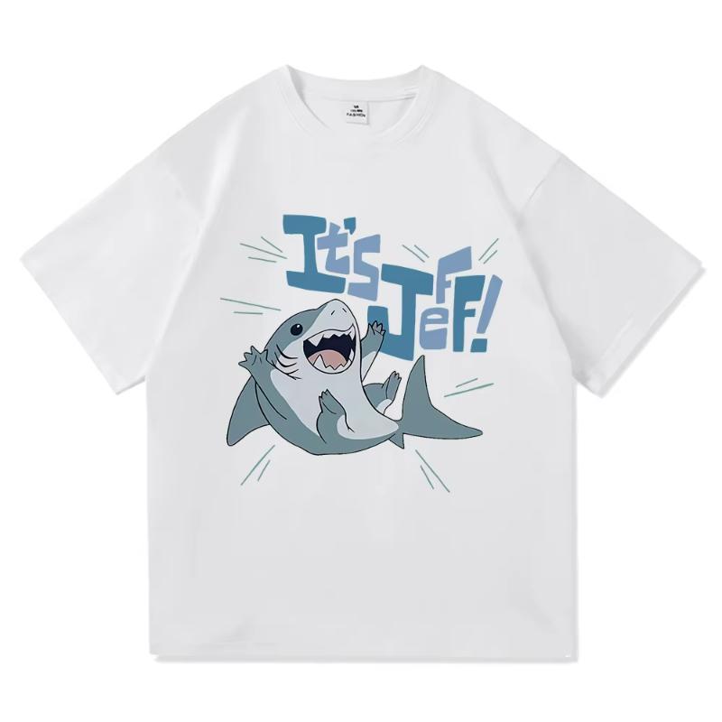 

Vintage Jeff The Land Shark The Eras Tour T Shirt Fashion women Funny Landshark Tshirt Unisex High Quality Cotton Tees Shirts S