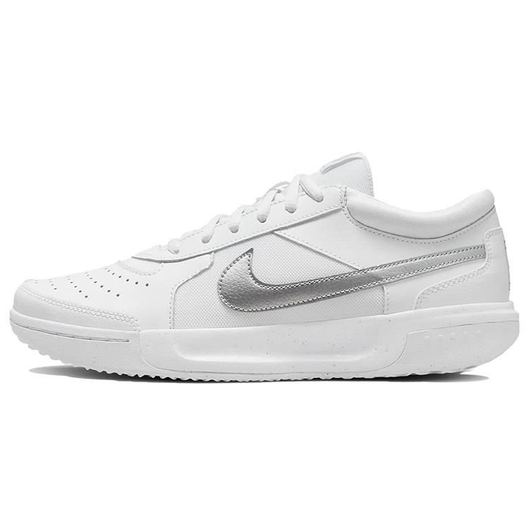 

Nike WMNSNike Zoom Court Lite 3 Белый Серебристый Женские 35.5