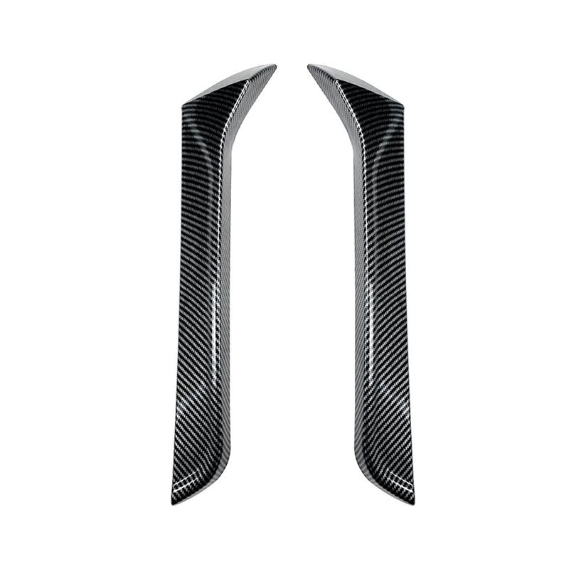 Боковые спойлеры-накладки на заднее стекло автомобиля Сплиттер Для VW T-Roc 2017-2024 Наклейка на боковое крыло заднего стекла Carbon Fiber Pattern