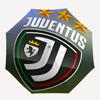 1pc Juventus Umbrella, Sun Protection, And UV Shielding. It Has Eight Sturdy Ribs for Outdoor Use And Perfect As a Holiday Gift