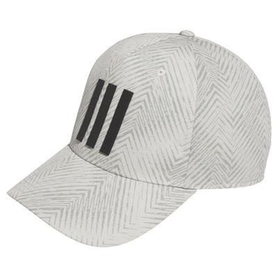 adidas Golf Tour Three Stripes Graphic Silver Pebble Cap, Men's,