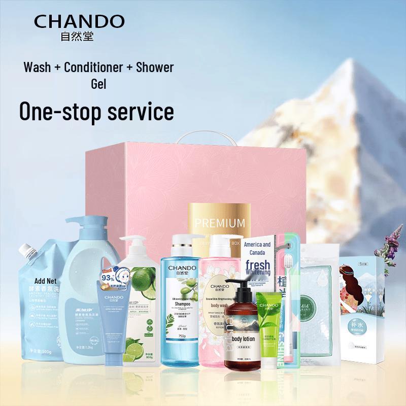 CHANDO Four Seasons Nourishing Hair & Body Wash Set