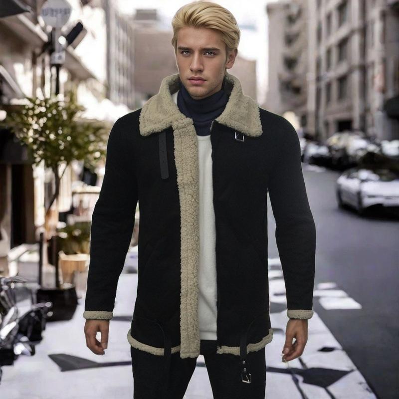 Мужская куртка Утолщенная куртка S чёрный