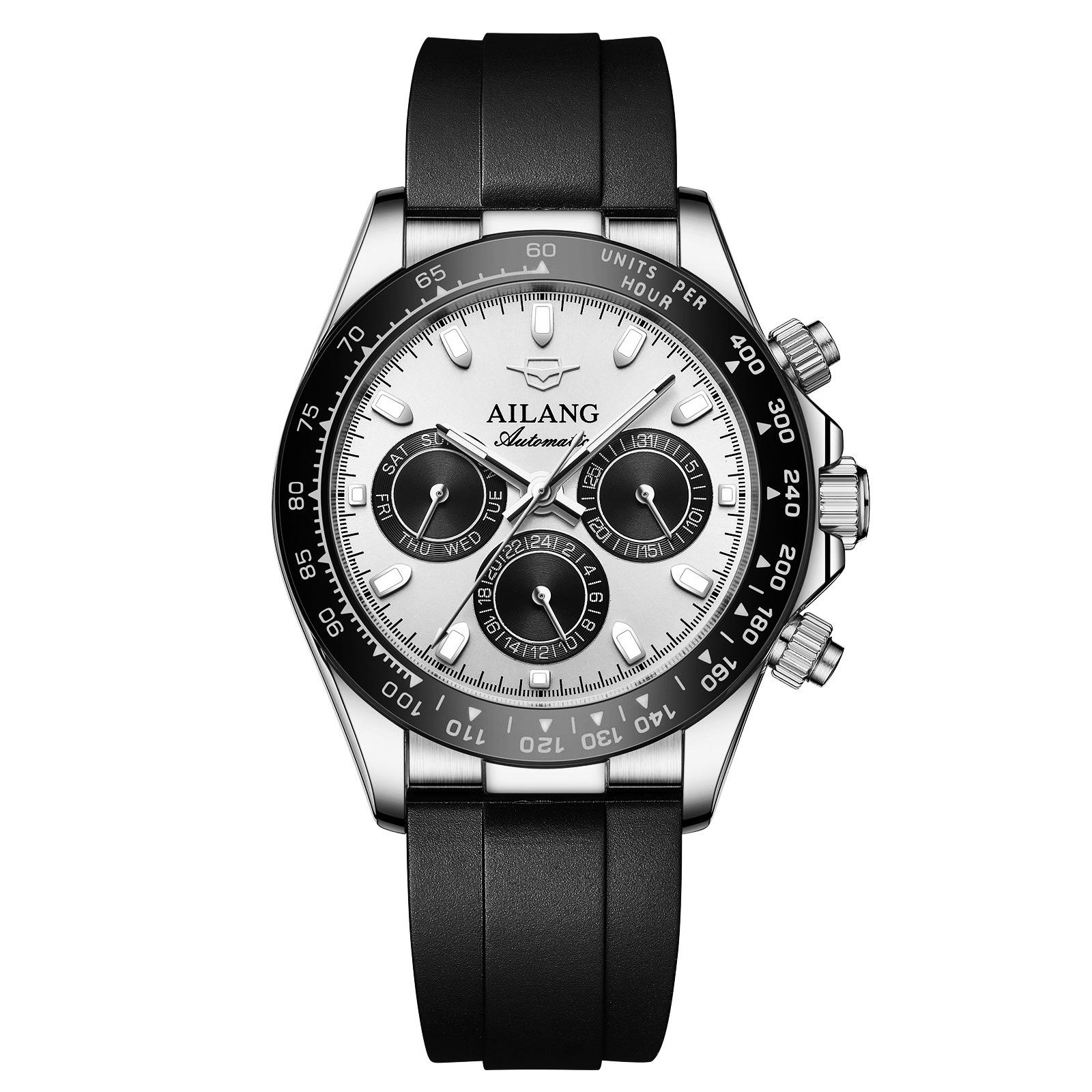 

AILANG Новые автоматические механические часы Мужские водонепроницаемые часы