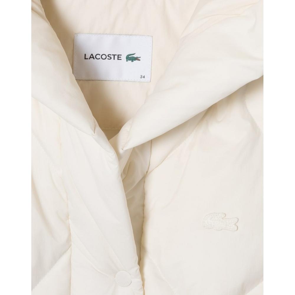 Lacoste Women S Hooded Quilted Down veSt Bf521e 54n Buq