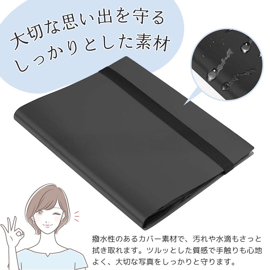 JUSTVEL Instax Album, Instax Holder, Instax Book, Large Capacity [Easy Viewing Storage], File, Polaroid Case, Sleeve, Storage, 360 Sheets