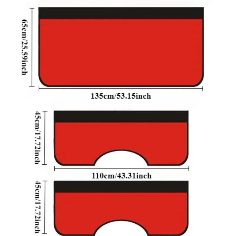 3 Stück Universelle Auto-Kotflügelabdeckung Schutzblech Magnetisches Lederpolster Faltbare Schutzmatte Für Auto-Reparatur und Mechanikerarbeiten