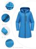Women's Water-Repellent Windbreaker: Hooded, Long Sleeve, Loose Fit, Perfect for Spring & Autumn Outdoor Sports.