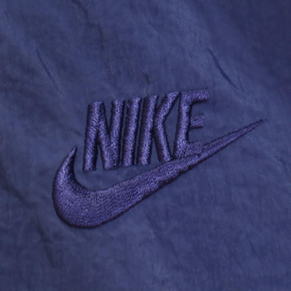 NIKE 90s White Tag Old Nylon jacket 14 Navy x Ivory Men's Used