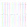 R6FF 50 Pcs Small Paint Brushes Set Nylon Hair Painting Brushes Set Art Supplies For Watercolor Gouache Acrylics