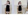 Stylish Korean Baby Girls Polka Dot Tank Top And Shorts Set Lightweight Summer Wear