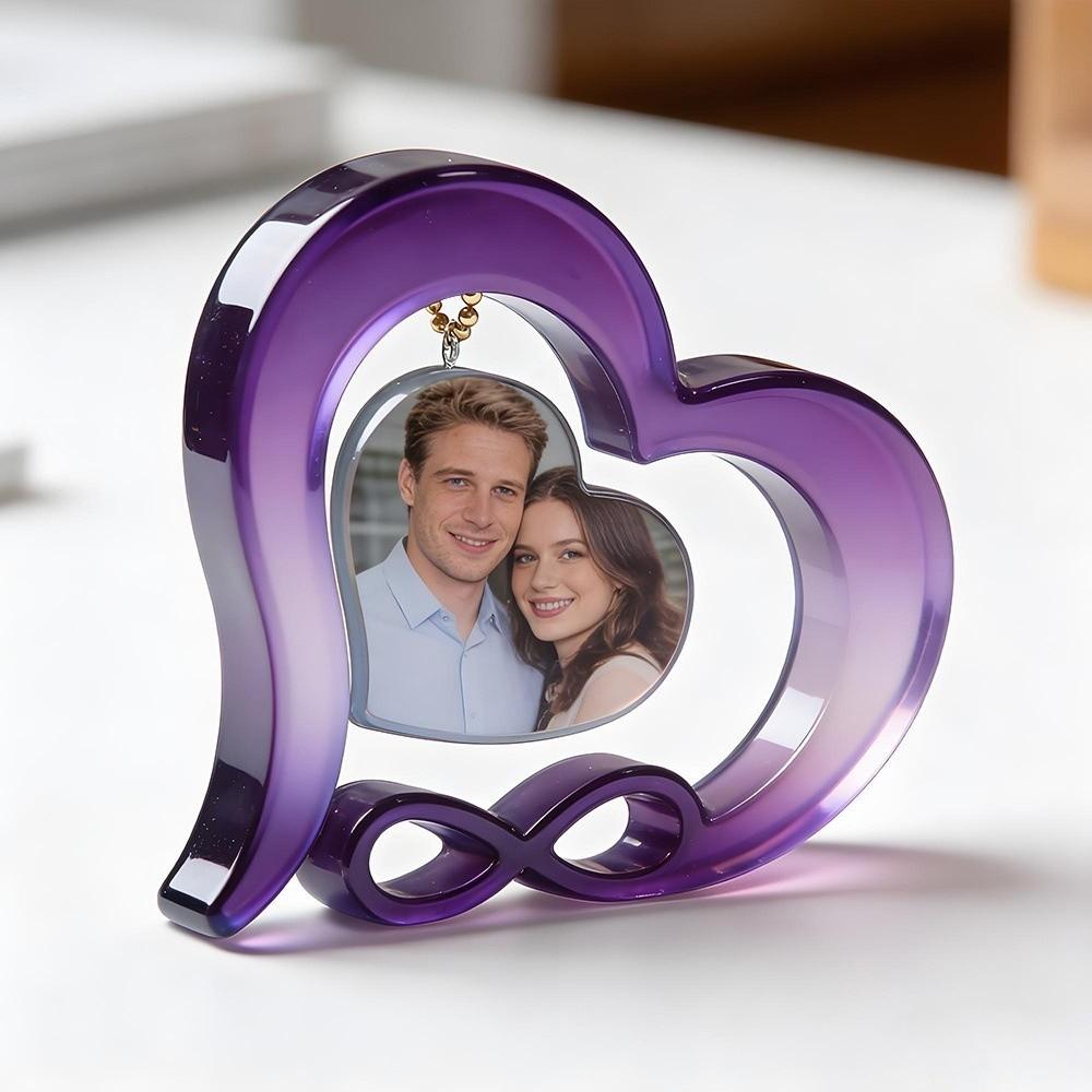 Flexible Heart-Shaped Frame Mold Reusable Love Heart Photo Frame  Gift Making