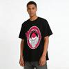 Grumpy Mad Santa Print Merry Christmas Casual Top Pure Cotton T-shirt