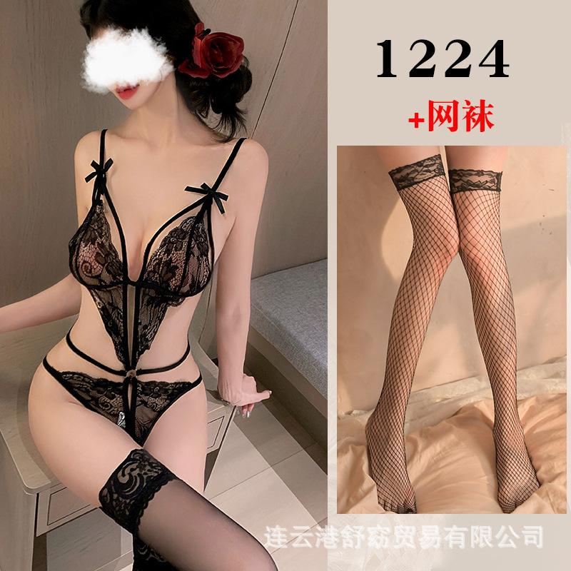 Erotic underwear women's new sexy yin temptation small breasts hot pure desire M