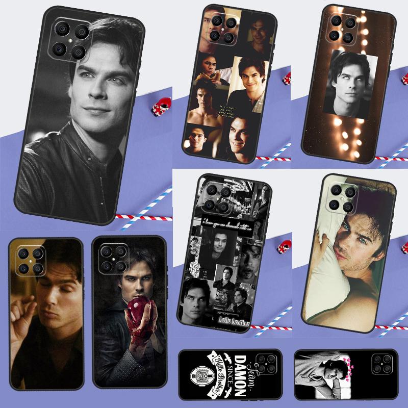 Damon Salvatore For Huawei Nova Y61 Y91 Y70 Y90 Y60 Y72 9 10 SE 12i 12s 11i 5T P60 Pro P20 P30 P40 Lite Case