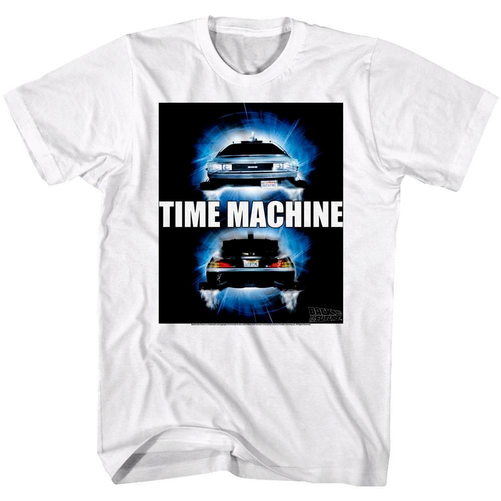 Back to The Future Time Machine Men T Shirt M