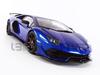 AUTOart 1/18 Scale Lamborghini Aventador SVJ Metallic Blue Finished Product 79174