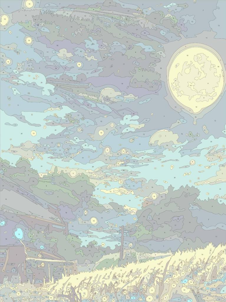 Hayao Miyazaki Summer Digital Oil DIY Painting: Healing, Stylish Living Room Decor Gift