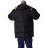 Converse Premium Mid Down Jackets Men's Black Hooded Moderate Down Jacket 10025249-A03