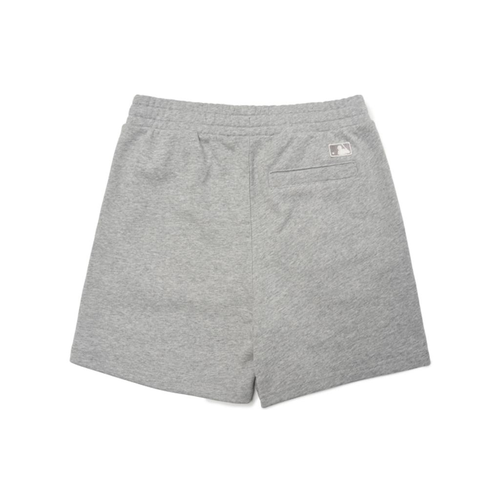 New MLB Base Logo Casual Shorts Unisex Gray 3ASPB0123-07MGS