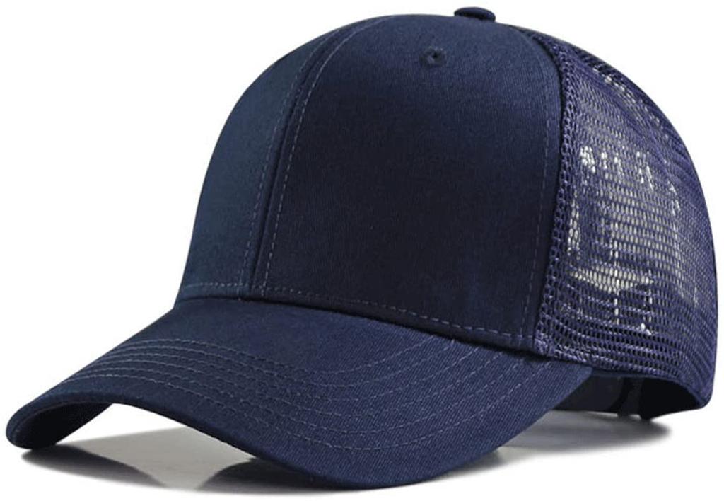 Laquest Deep Mesh Large Size No Cap, (Navy, Logo)