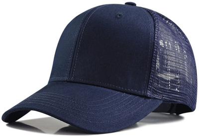 Laquest Deep Mesh Large Size No Cap, (Navy, Logo)